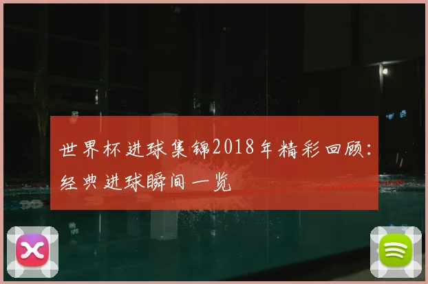 世界杯进球集锦2018年精彩回顾：经典进球瞬间一览